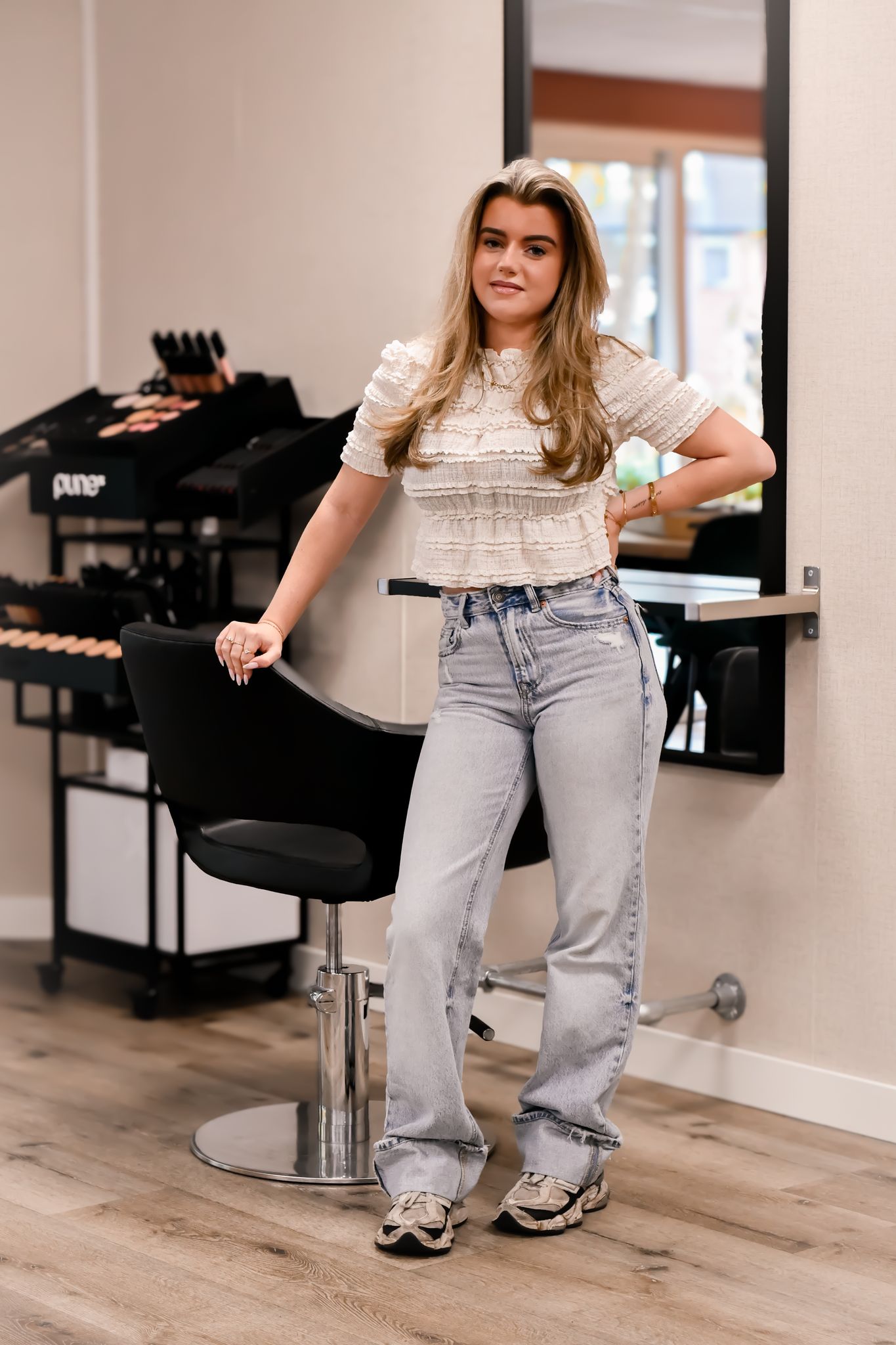 Milou, salonassistent bij Passion Hair & Beauty